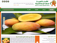 Tablet Screenshot of mango-arabia.com